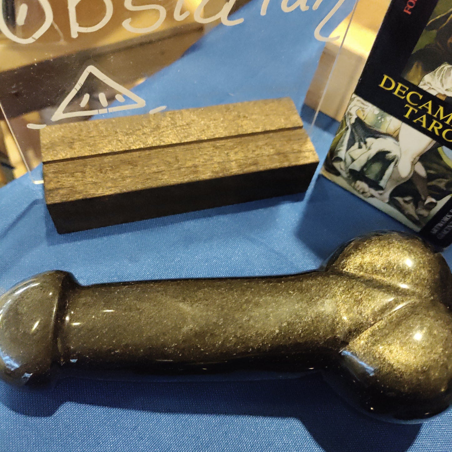 Black Obsidian Phallic