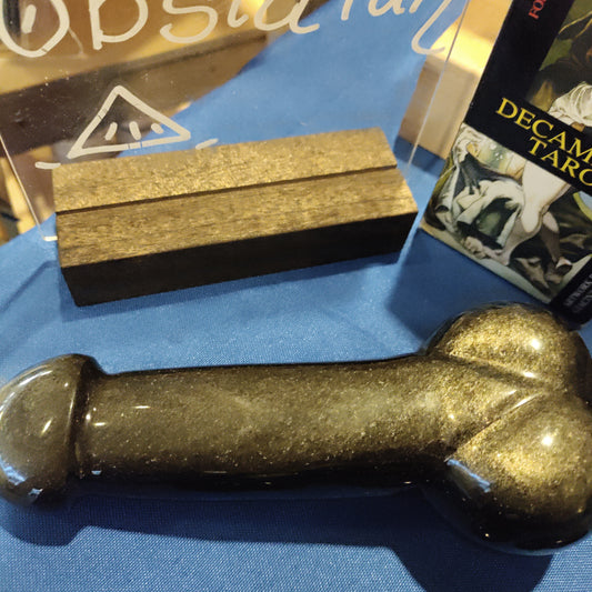 Black Obsidian Phallic