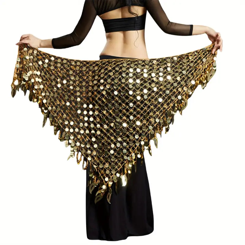 Triangle Hip Scarf for Belly Dance