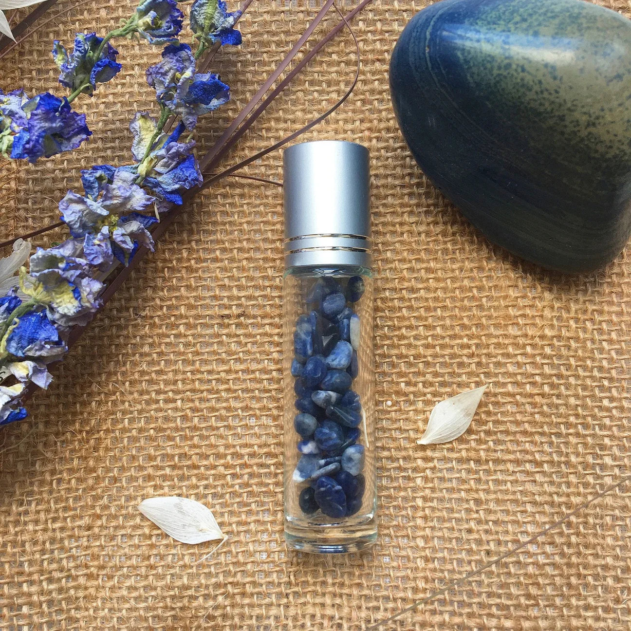 Sodalite Crystal Roller Bottle