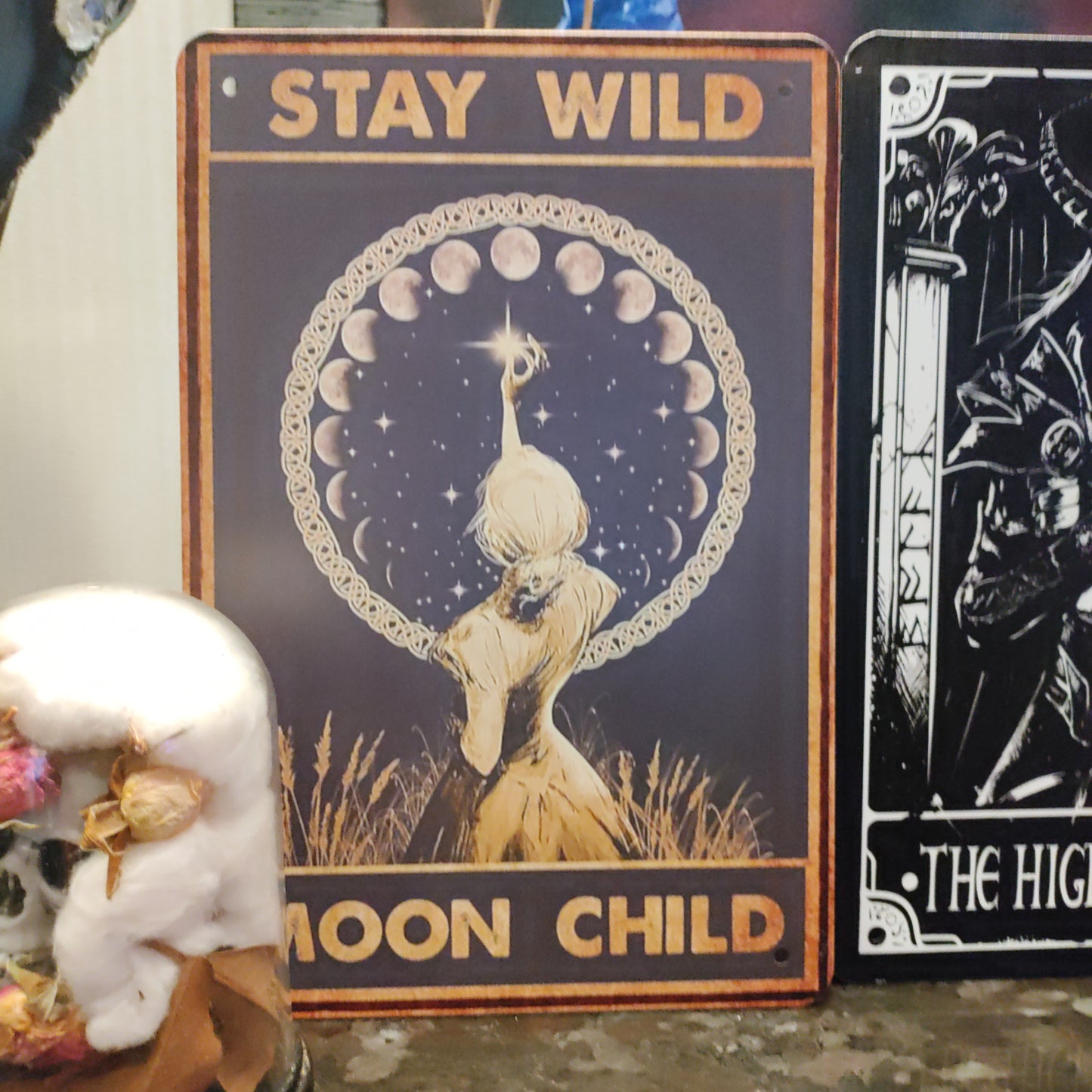 Vintage Metal Tin Sign