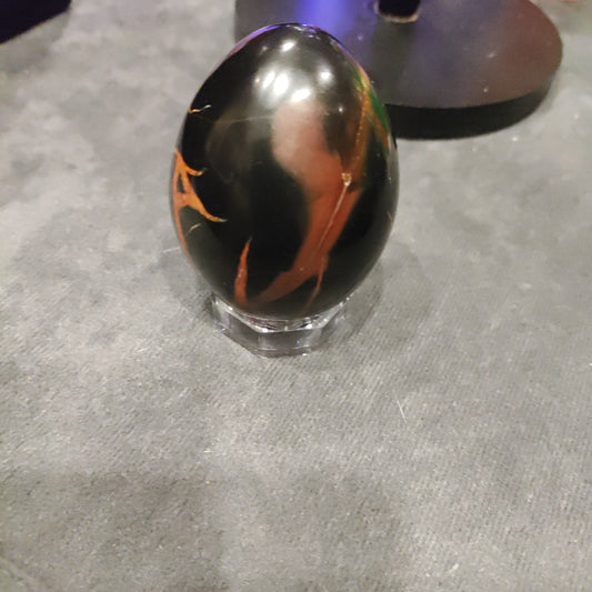 Mahogany Obsidian Egg