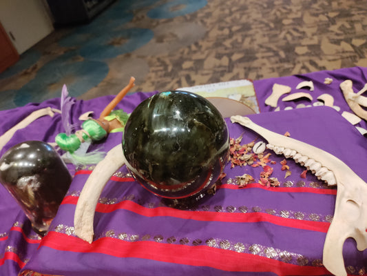 Labradorite Sphere (50 mm)