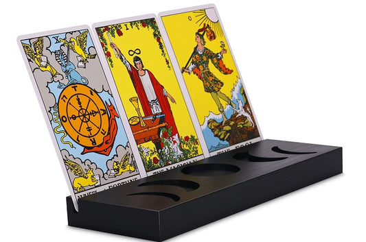 Moon Phase Tarot Card Holder (Black)