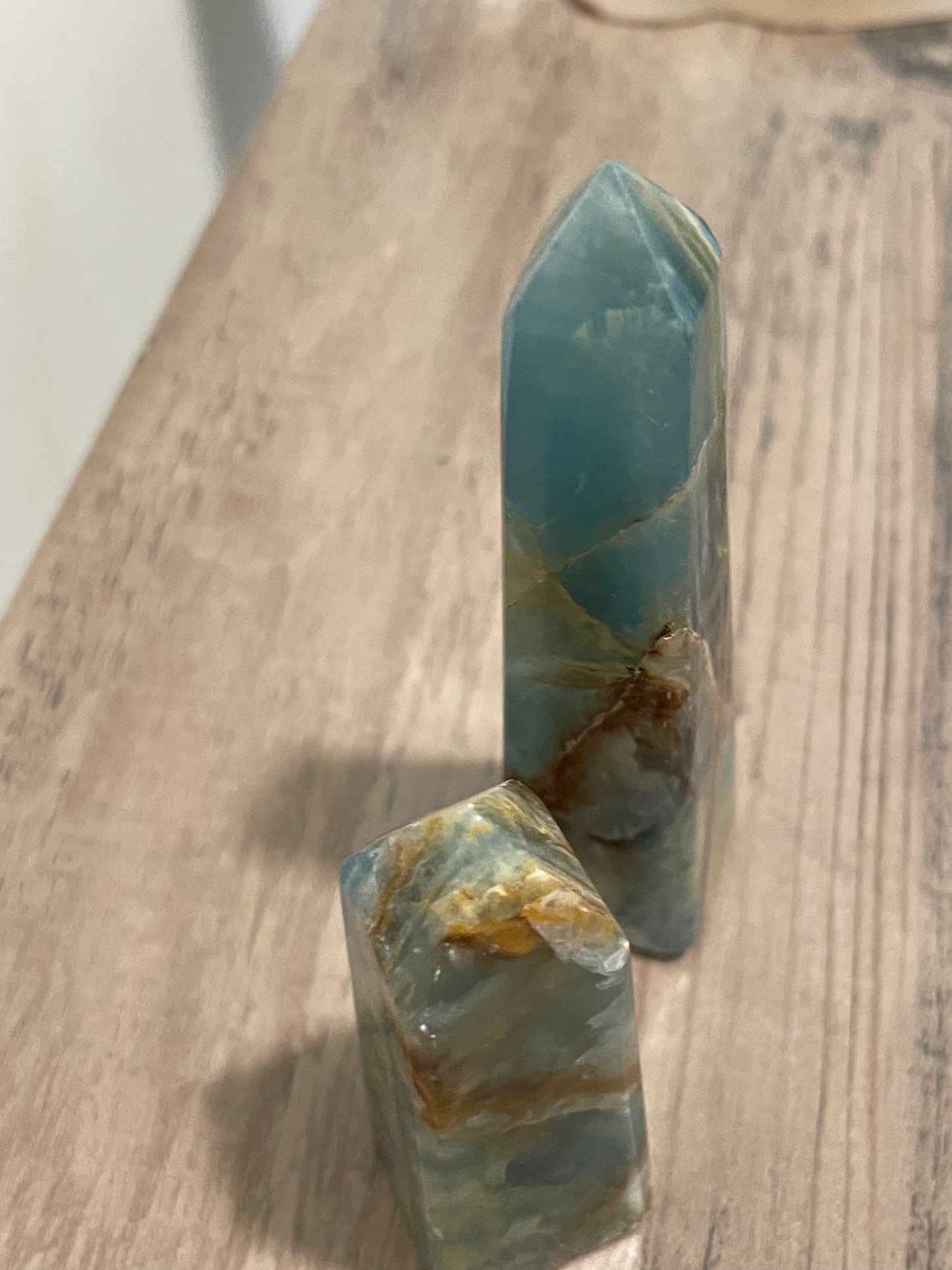 Blue Onyx Obelisk