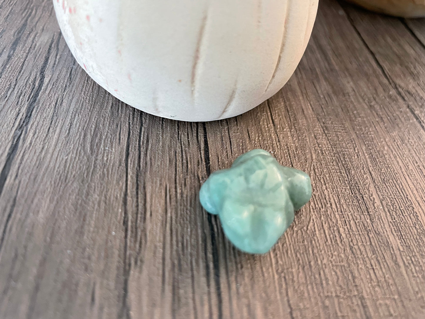 Green Aventurine Frog