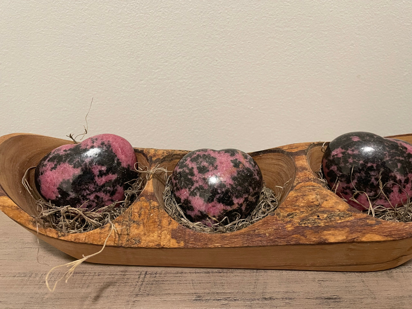 Rhodonite Heart