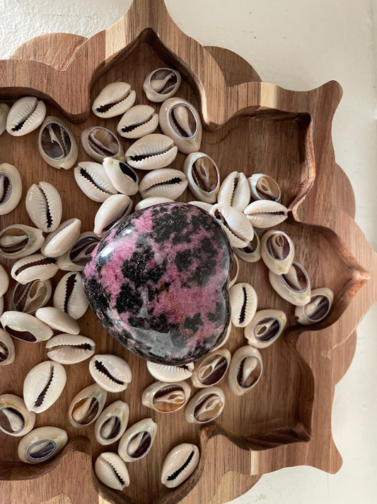 Rhodonite Heart