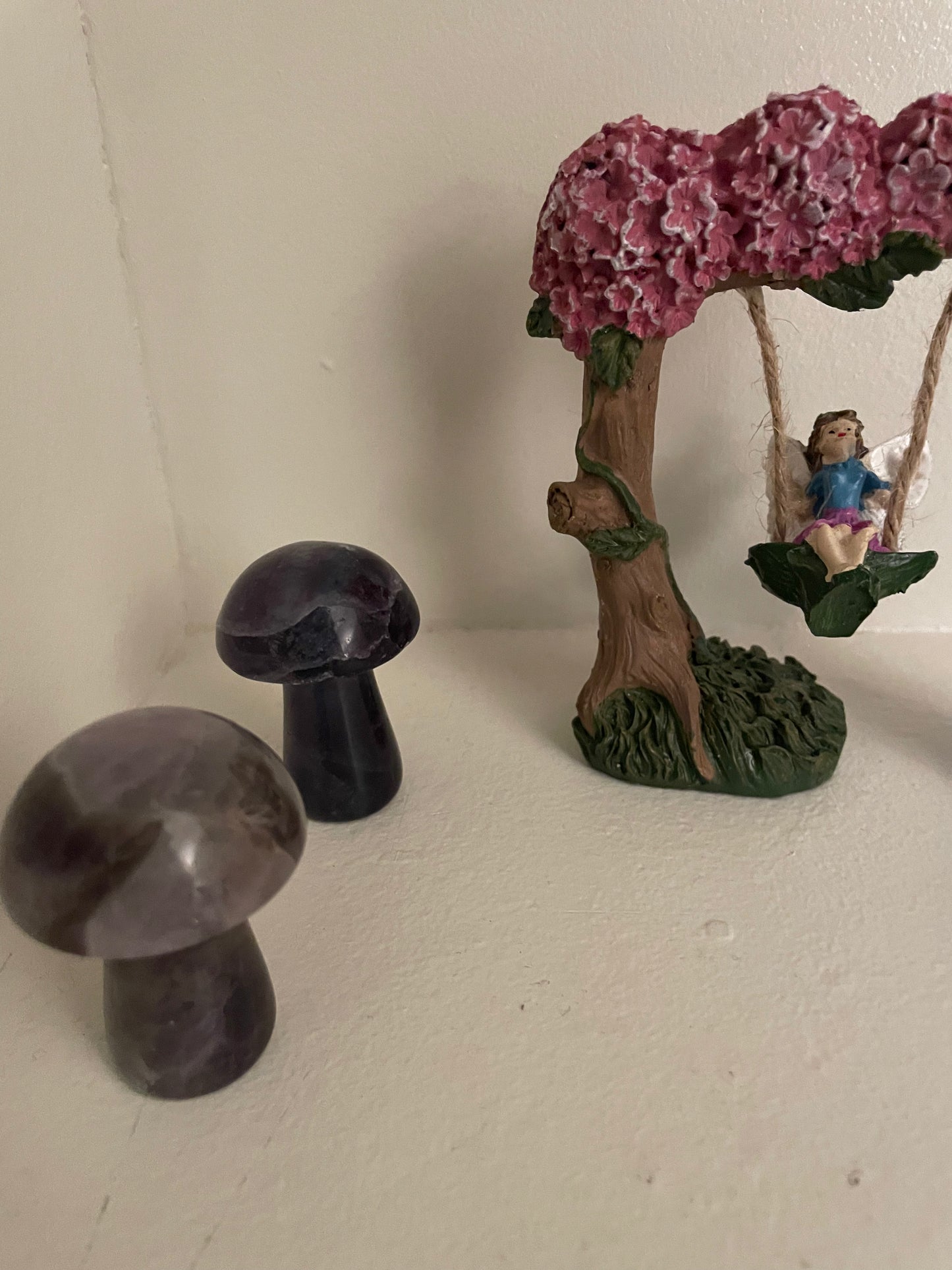 Fluorite Mushrooms