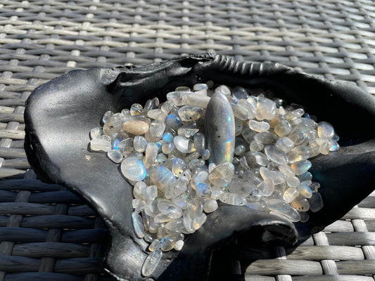 Labradorite Pendant, Double Pointed