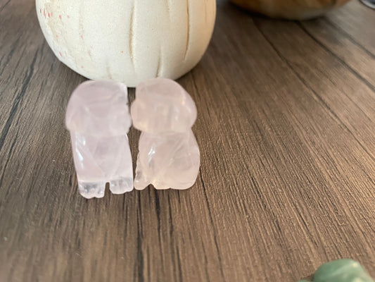 Rose Quartz Dog