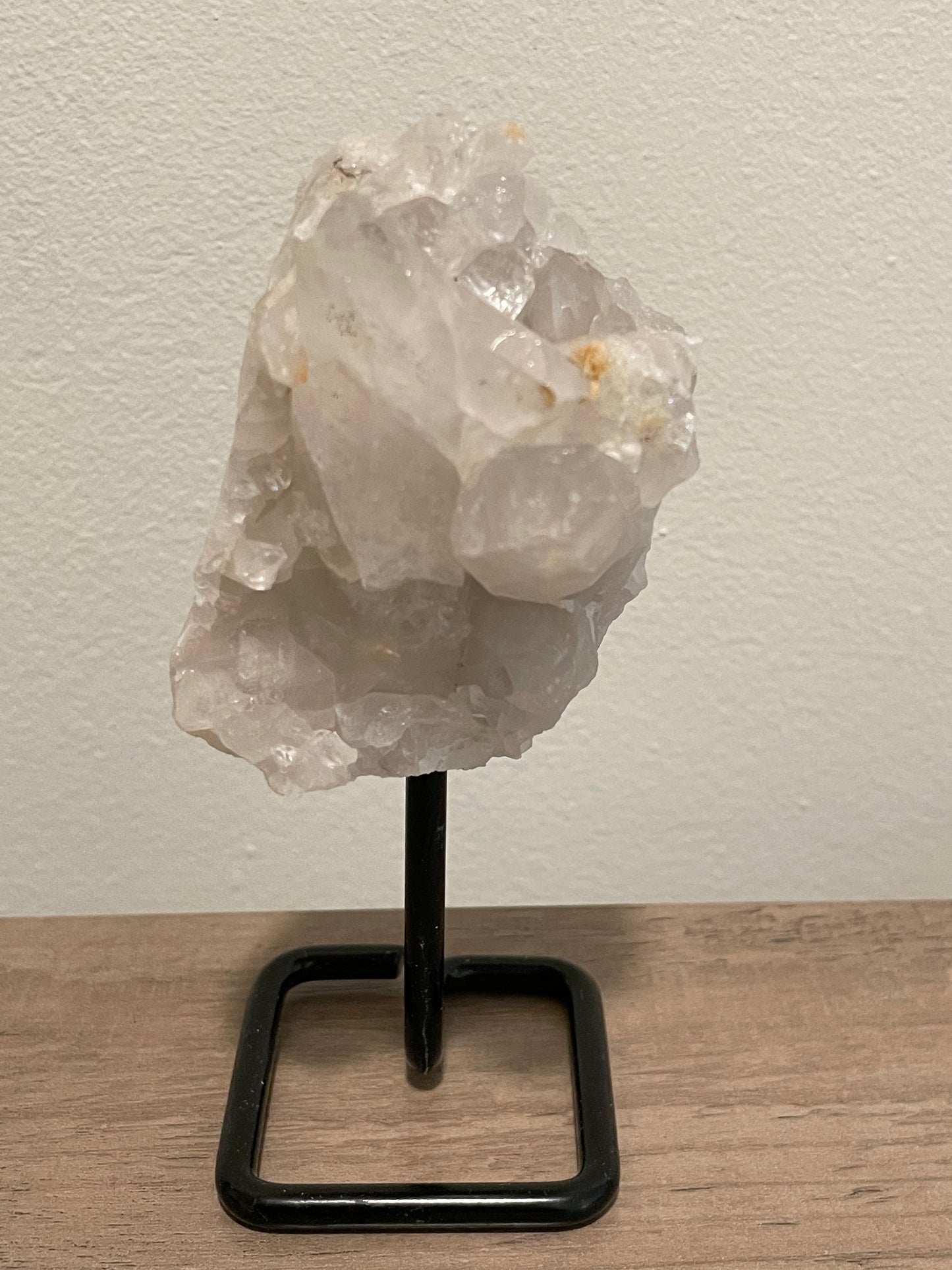 Clear Quartz Crystal on Stand