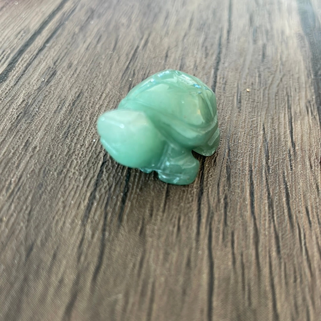 Green Aventurine Turtle