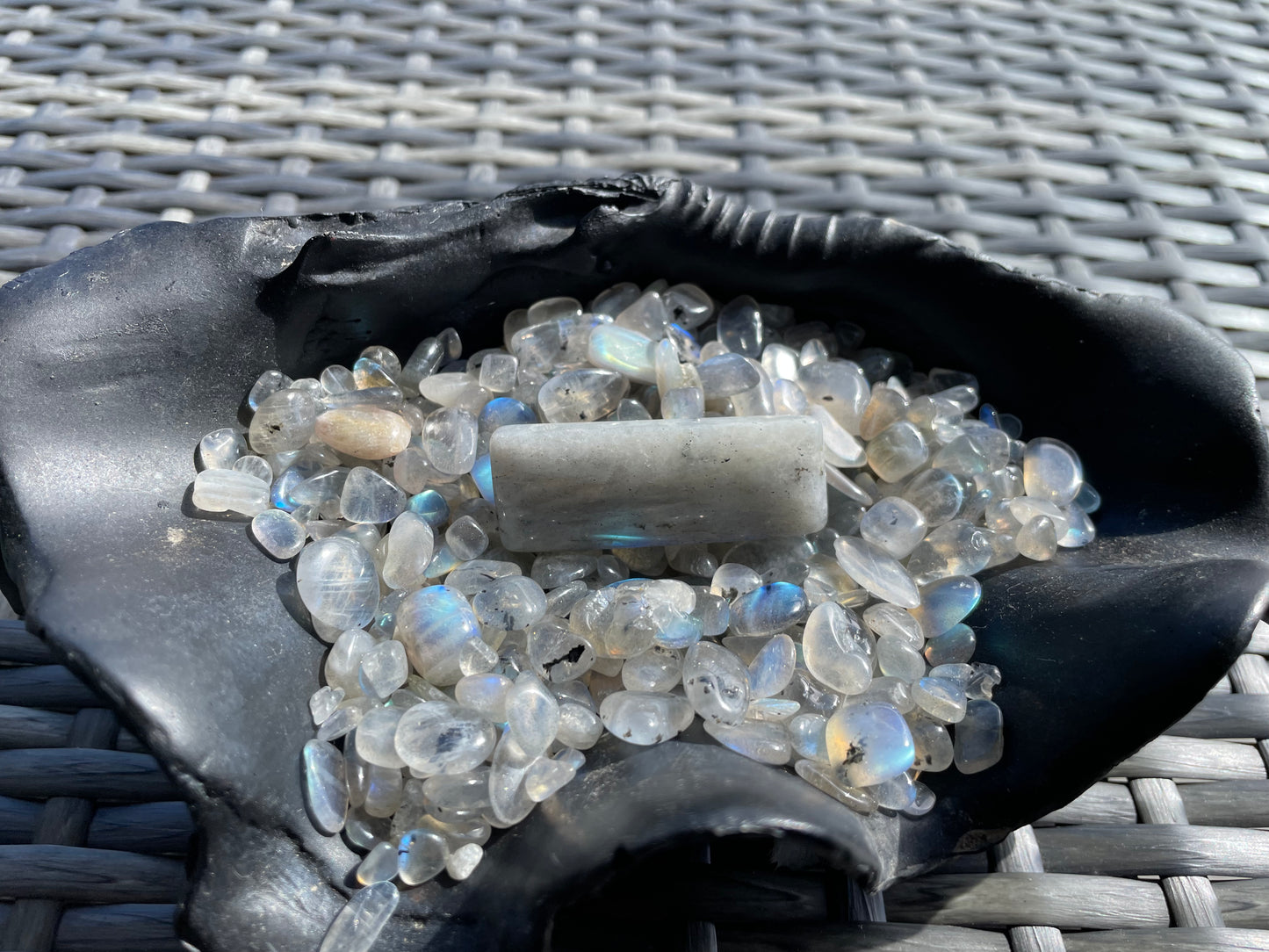 Labradorite Pendant, Square