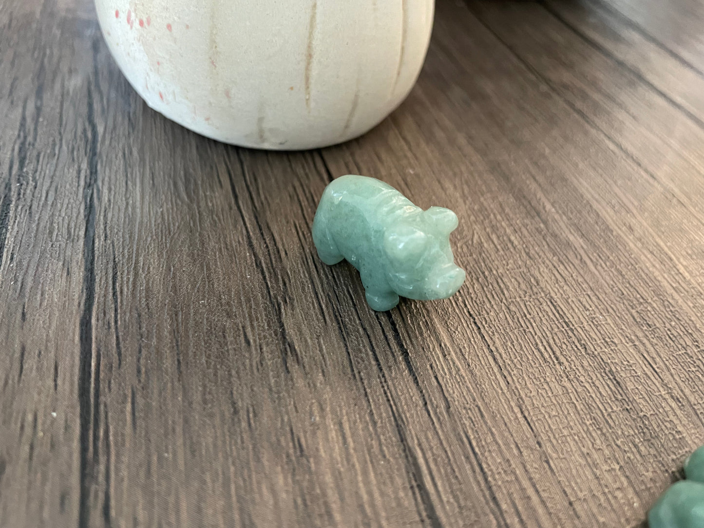 Green Aventurine Pig