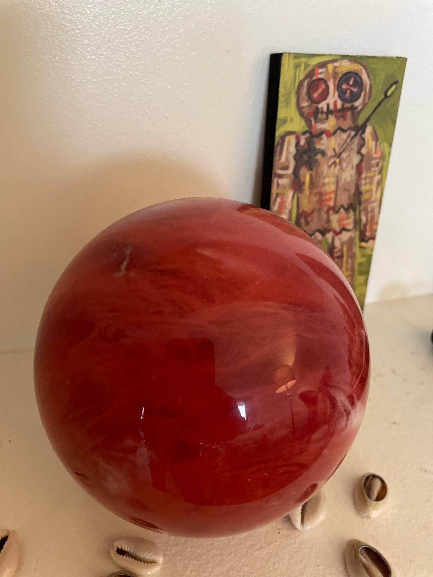 Cherry Quartz Sphere (110 mm)