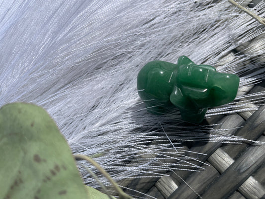 Green Aventurine Elephant