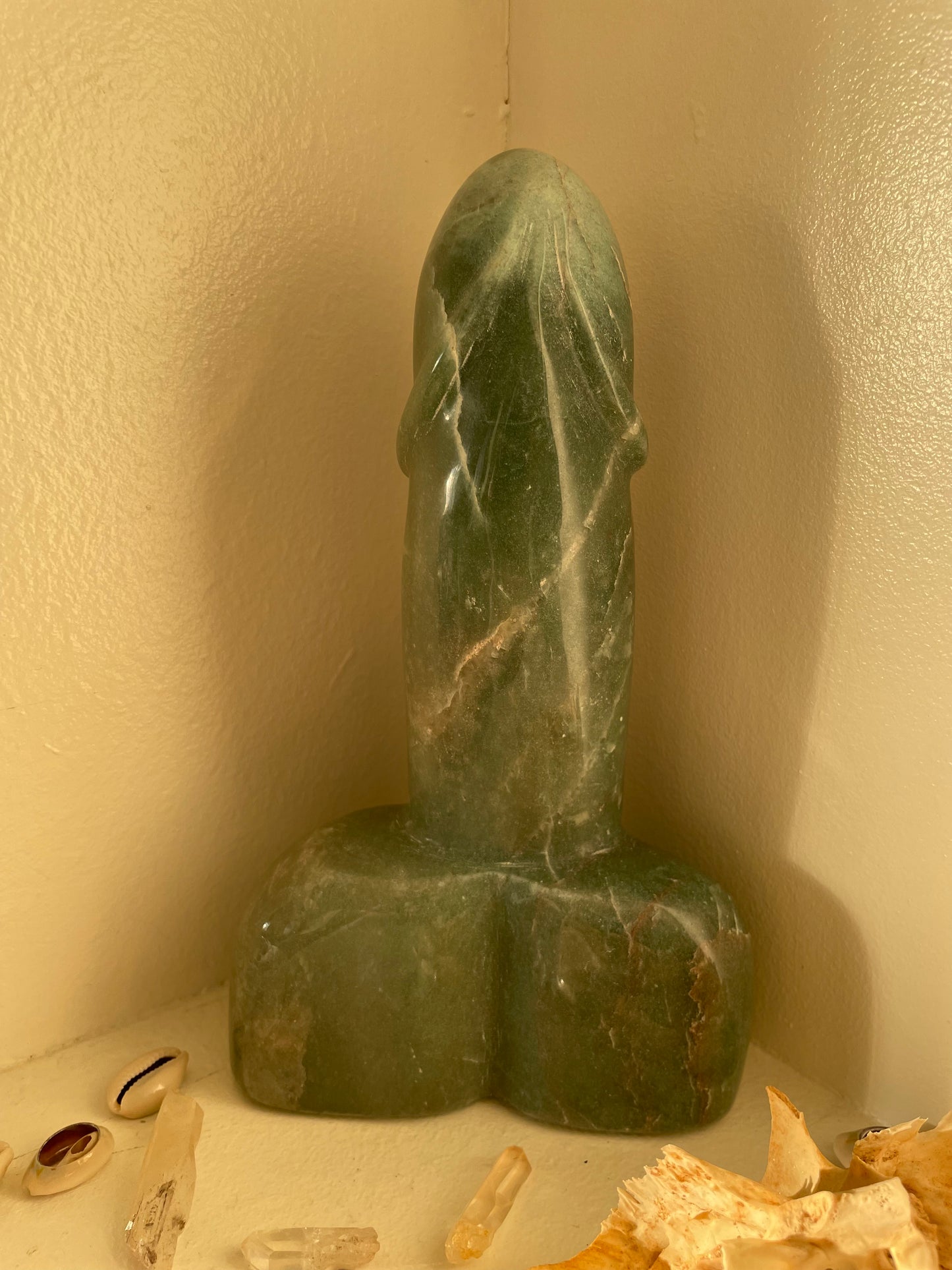 Green Aventurine Phallic