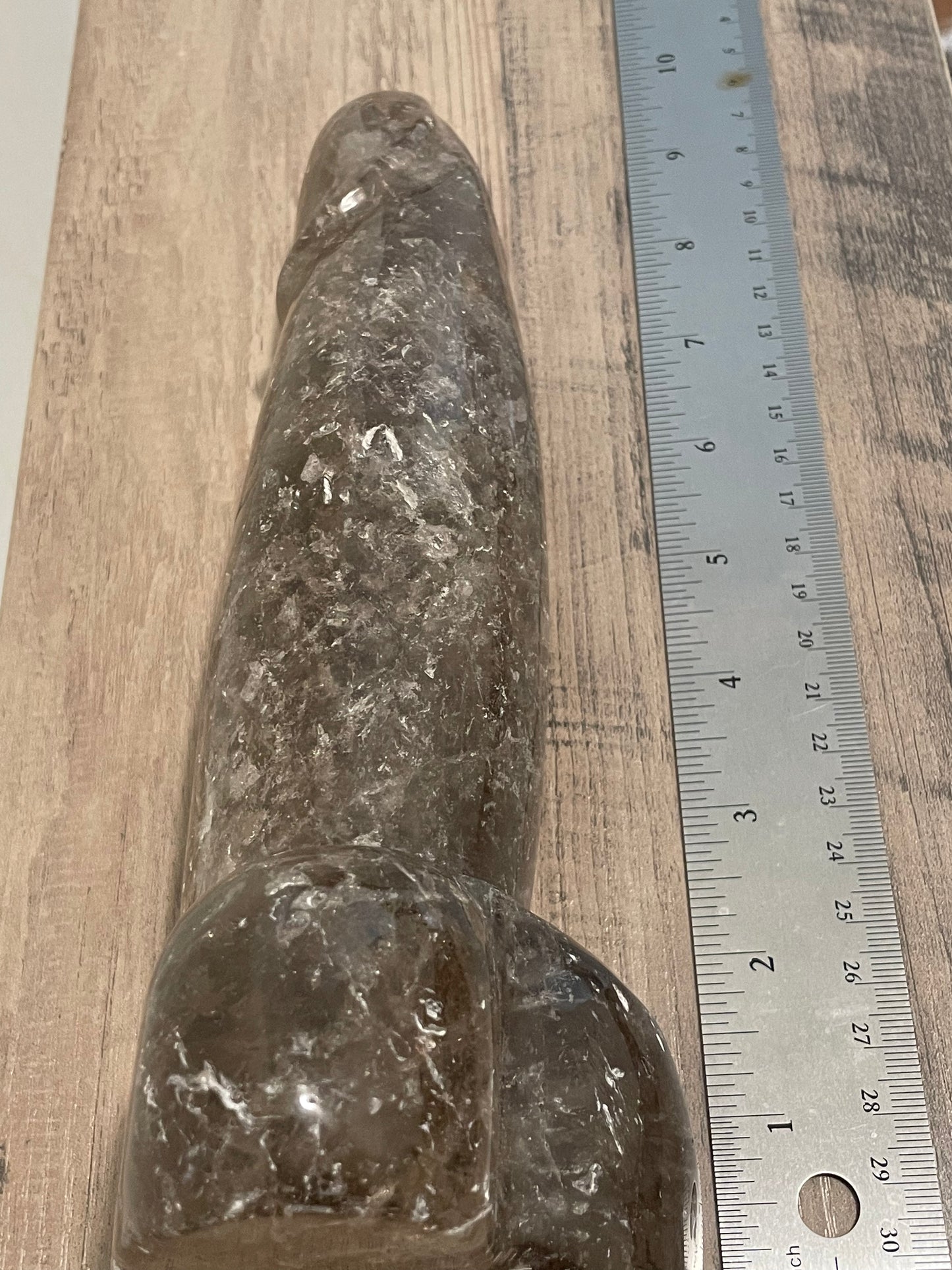Smokey Quartz Phallic