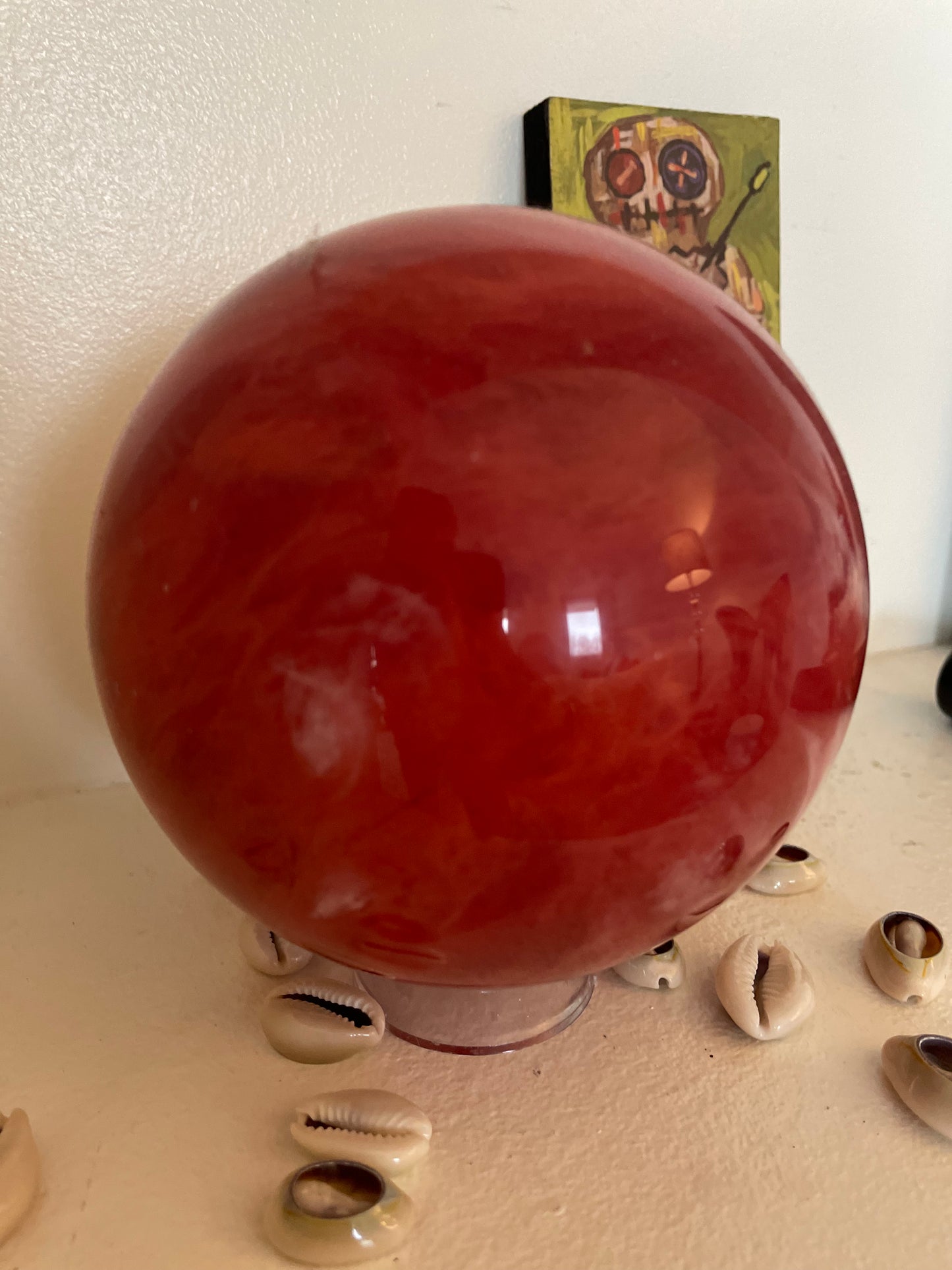 Cherry Quartz Sphere (110 mm)