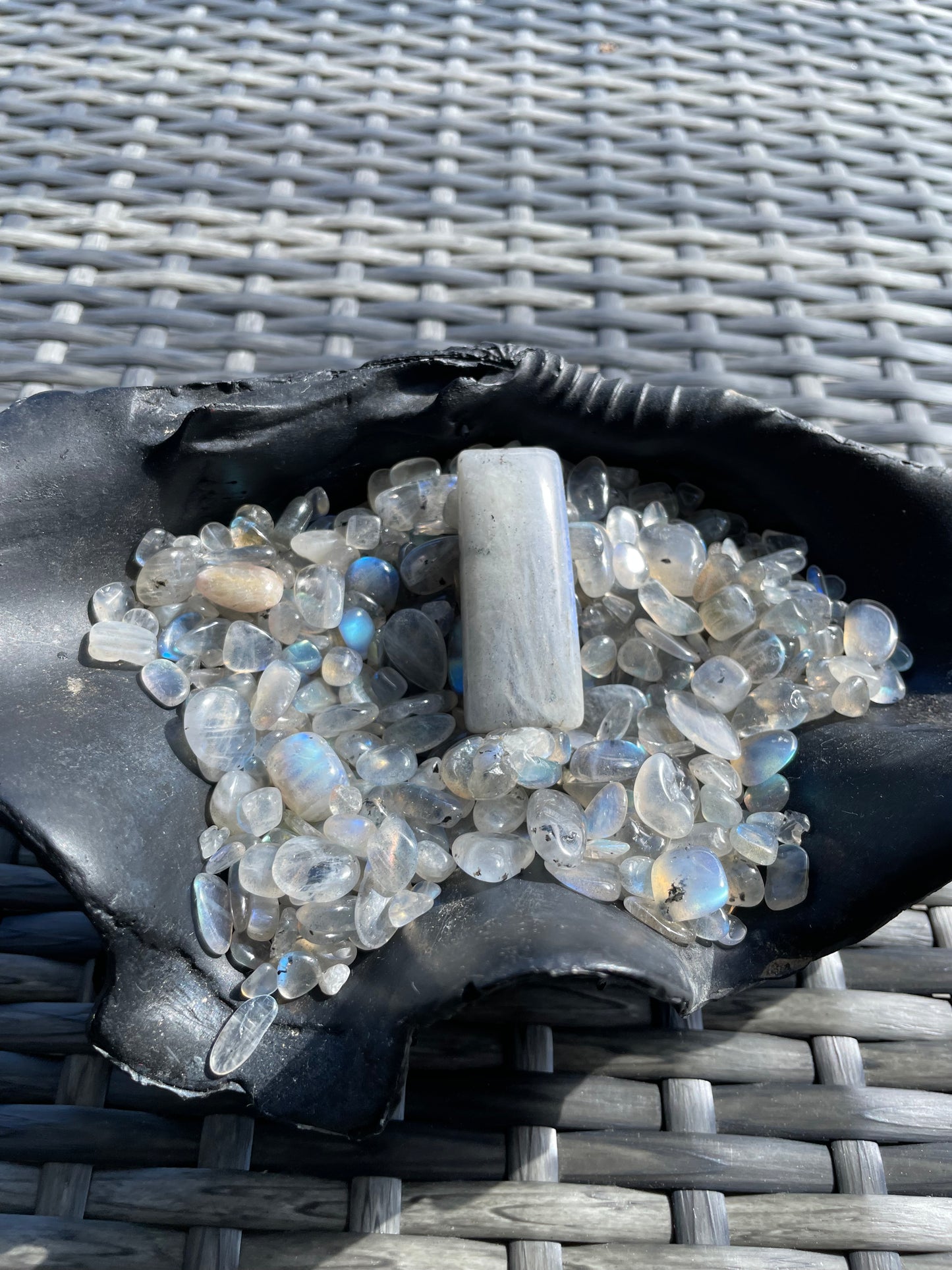 Labradorite Pendant, Square