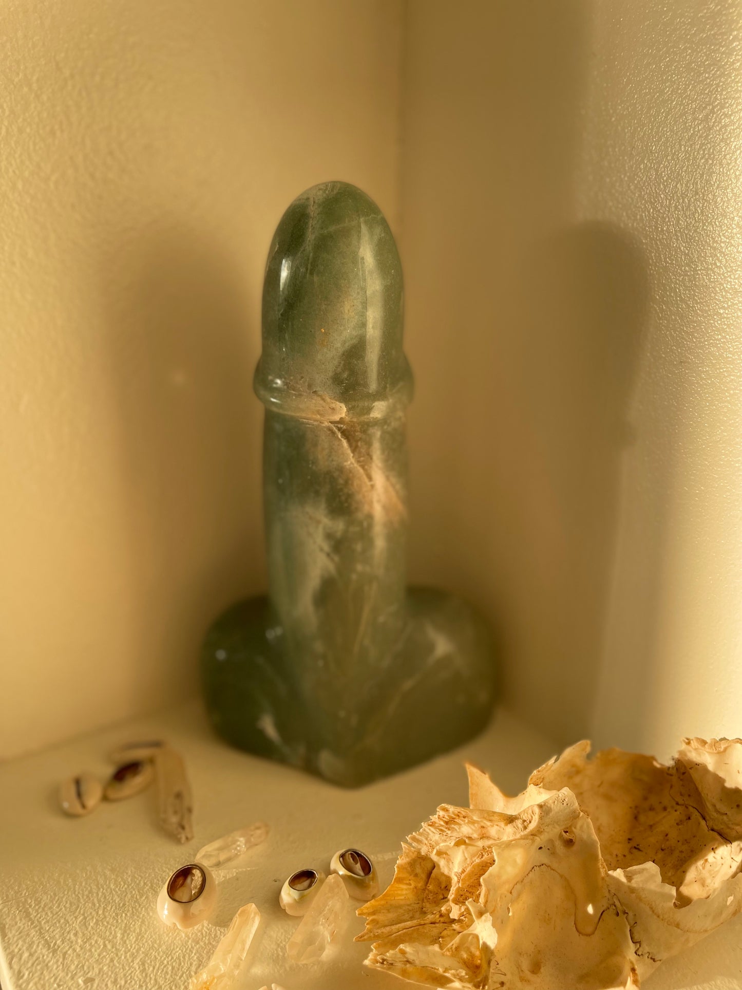 Green Aventurine Phallic
