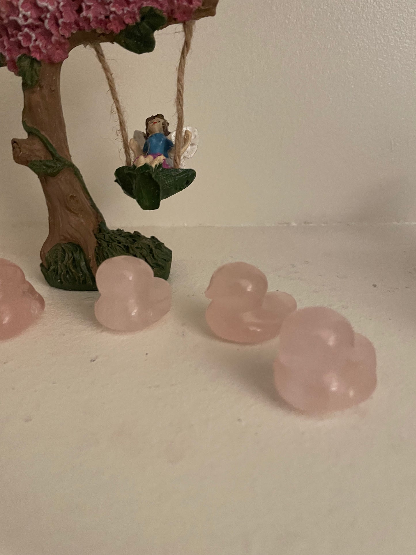 Rose Quartz Ducks