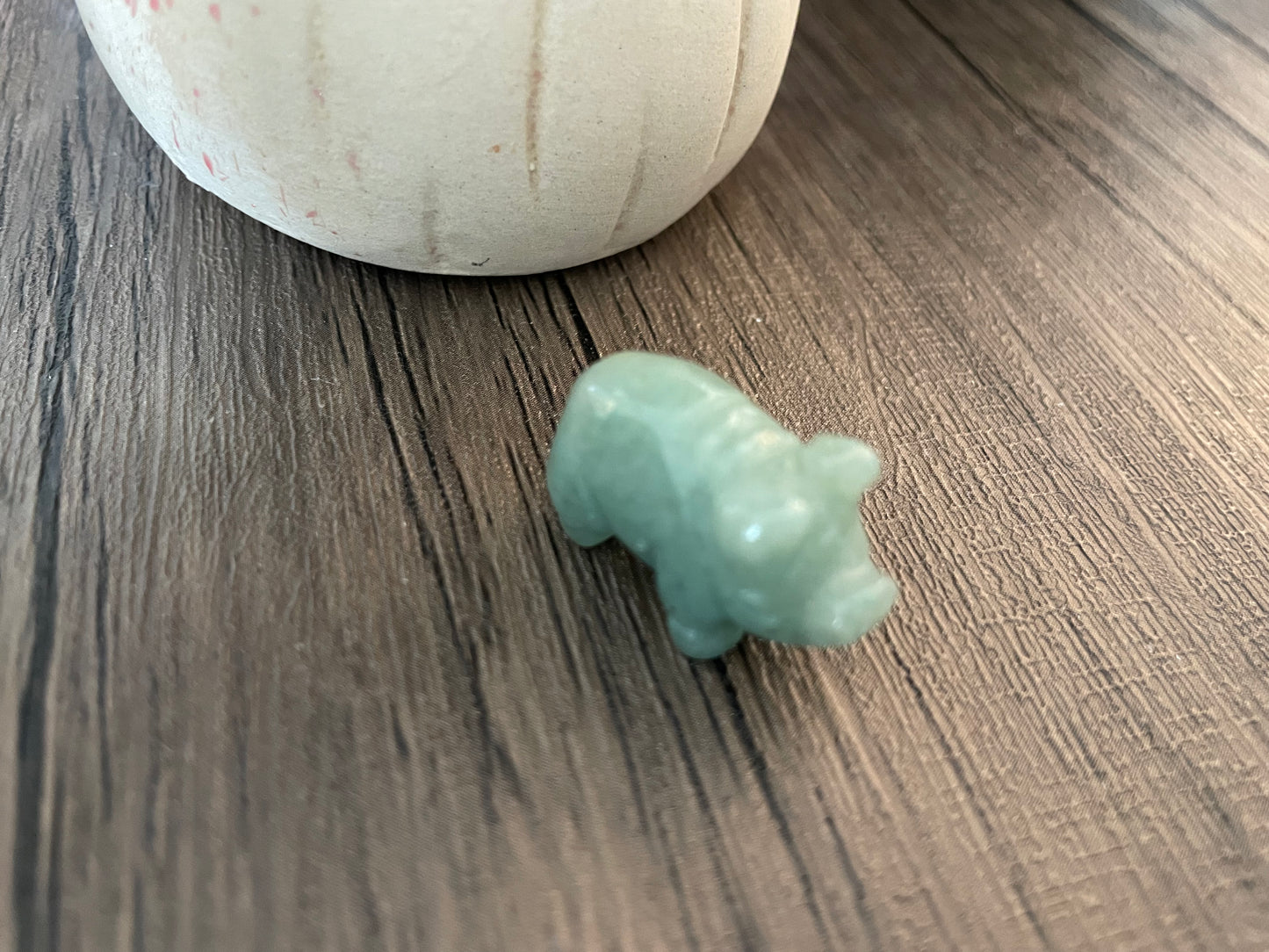 Green Aventurine Pig
