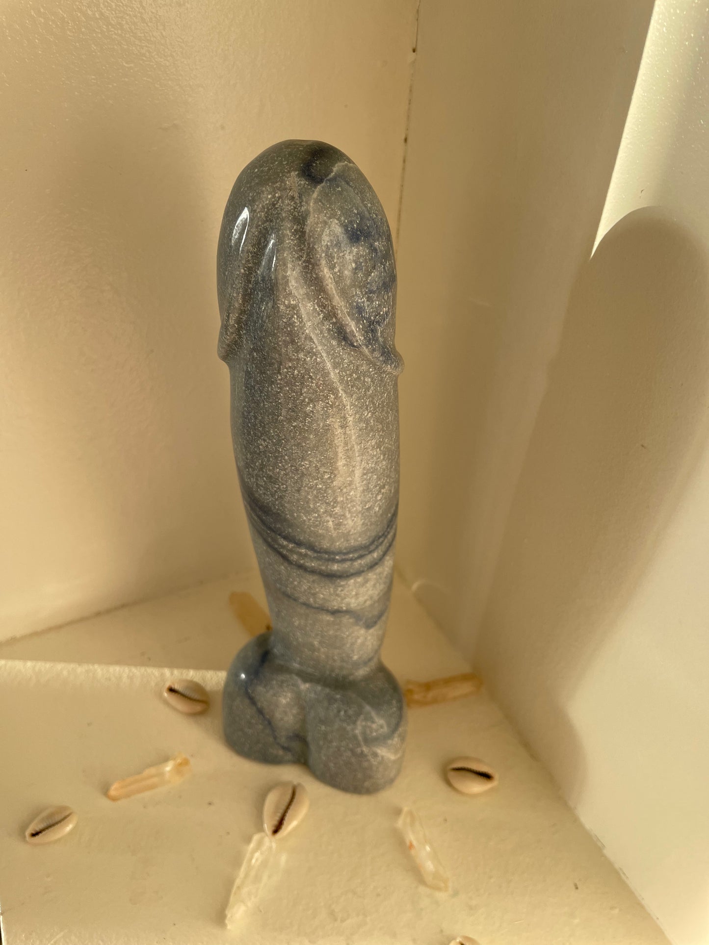 Blue Aventurine Phallic