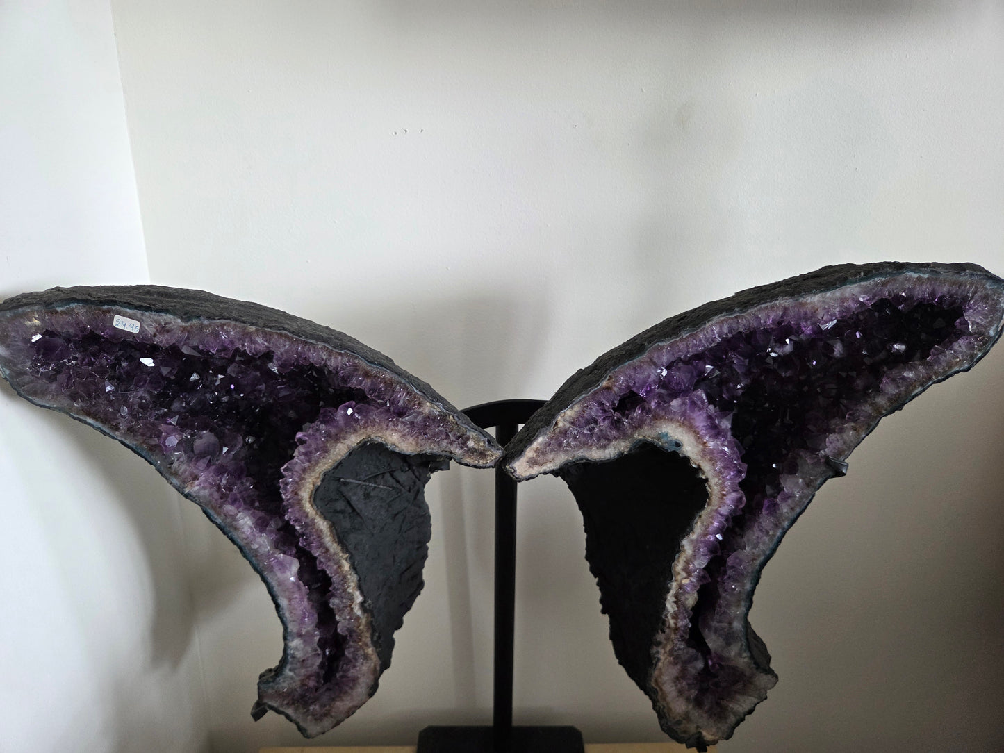 Amethyst Butterfly Geode
