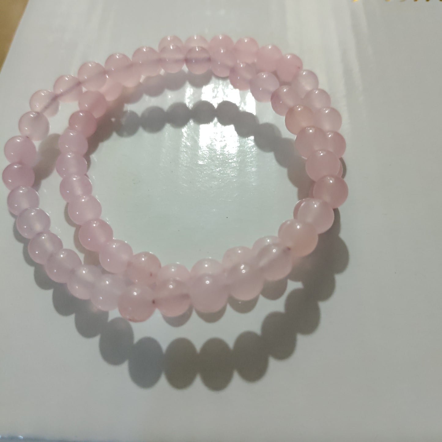 Rose Quartz Crystal Bracelets