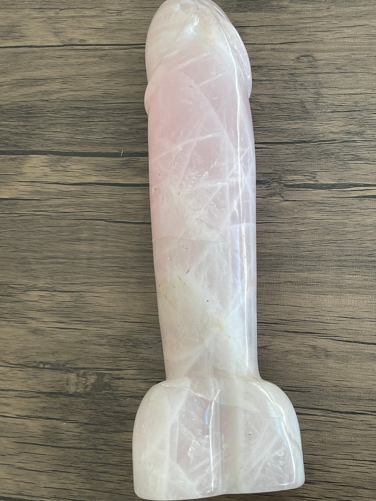 Rose Quartz Carved Phallic