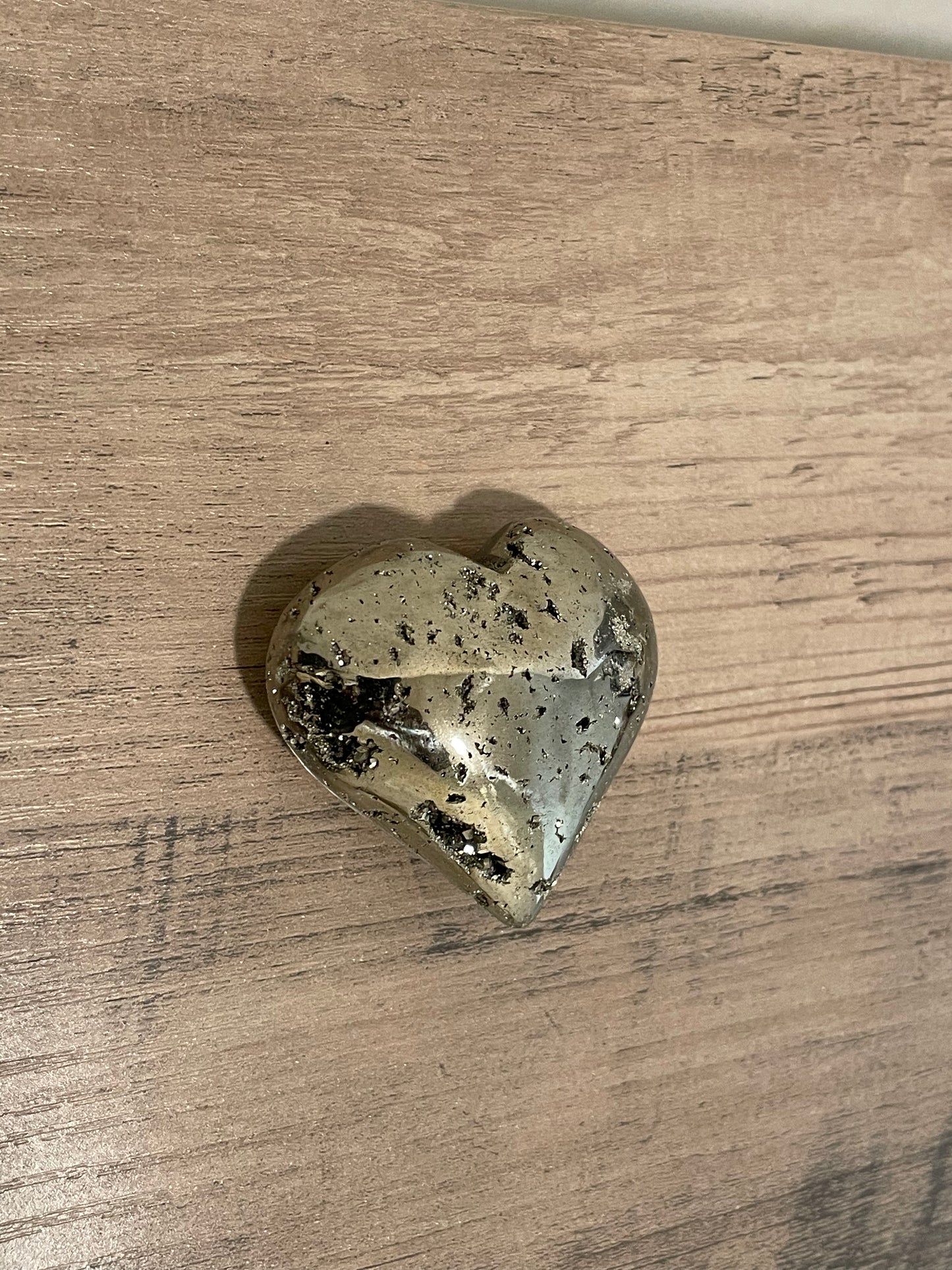 Pyrite Heart (40 mm)