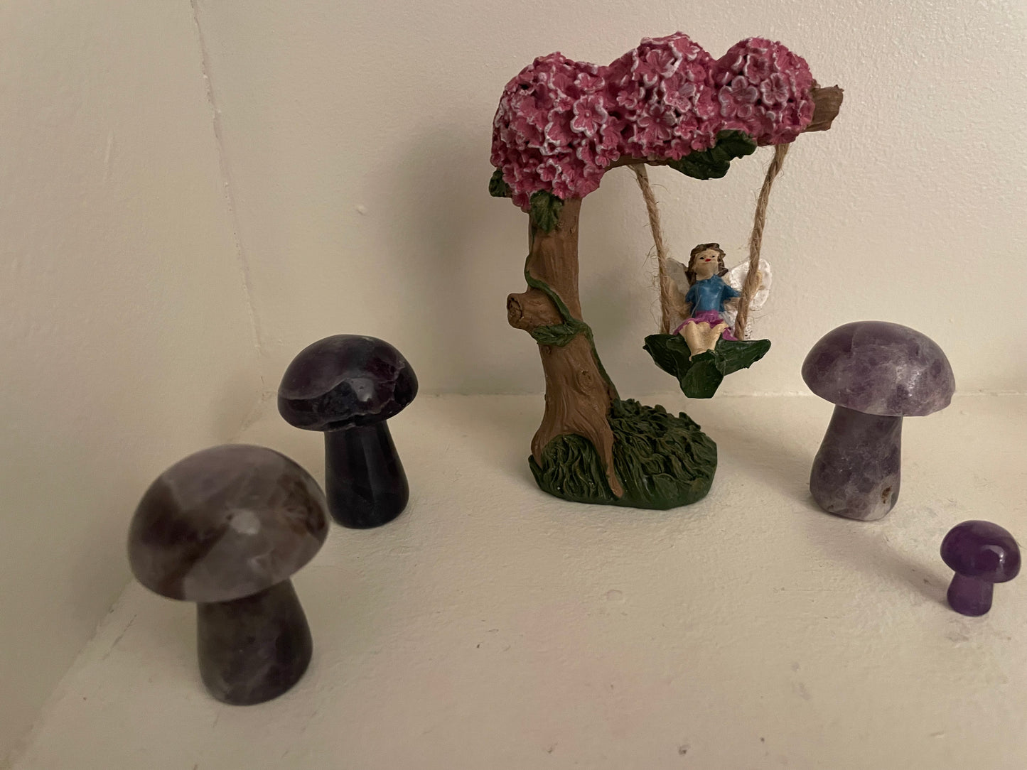 Fluorite Mushrooms